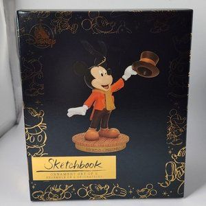 Disney Mickey Mouse Through the Years Sketchbook Ornament Christmas Carol New